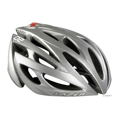 Lazer O2 Helmet: Silver; XL/2XL (61-65cm)