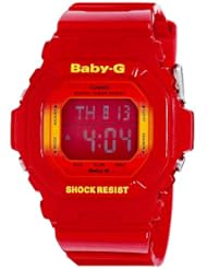 Casio Womens BG5600SA-4CR Baby-G Metallic Red Digital Sport Watch