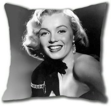 Marilyn Monroe-1 Sakuraelieechyan Cotton Square Decorative Throw Pillow Cover Cushion Case