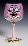 Sass-itude by Alice Art Wine Glass - Char Donnay