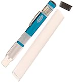 Chalk Holder - Commando Blue Anodized Pro Series Handle with One Piece Standard 3/8" School Chalk & Protective Storage Tube