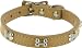 Kakadu Pet Give a Dog a Bone Leather Dog Collar, 1/2