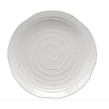 15 White Melamine Sushi Party Buffet Round Plate