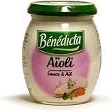 Benedicta Gourmet Creamy Garlic Sauce - Sauce Aioli - 8.8 oz.