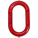 Accuform Signs PRC221RD Blockade Polyethylene Plastic Master Link, Red