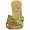 GUESS Women's Eccelect Sandal,Green,8 M