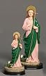 Luciana Collection - Statue - Saint Martha - Poly Resin Statues on Dark Base - 5in.