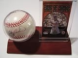 Gary Carter New York Mets Signed Autographed Baseball & Wood Case Plus Card COA for the Autograph & Proof
