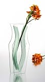 12 INCH ANTIQUE SHAPE GLASS VASE
