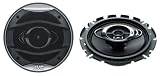  : JVC In-Vehicle CSHX637X 6.5-Inch 3-Way Coaxial Speaker (Single, Black)