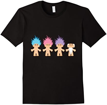 Men's Trolls Shirt Large Black