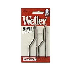 Weller 7250W Standard Tip Only, for D550 Professional Soldering Gun 2 Pack by Weller