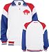 Buffalo Bills AFL White Poly Knit Track Jacket - X-Large