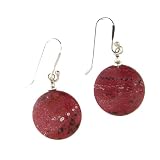 .925 Silver & Ocean Jasper Earrings.