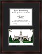 University of Iowa Diplomate Diploma Frame & Lithograph