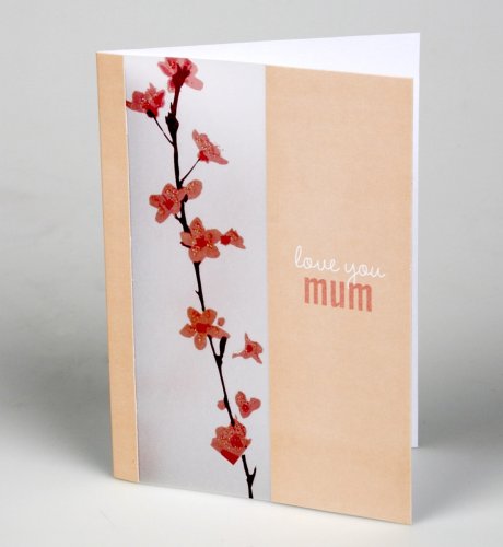 Trace Pink Blossom Mother's Day Card