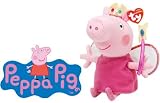 Peppa Pig Princess Peppa Beanie Baby, plush toys (Approximately 7" tall)