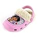 Dora the Explorer Girls Pink Fleece Lined Clogs