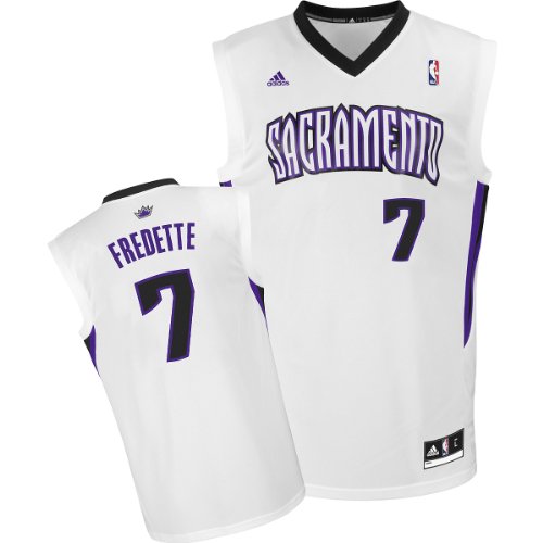 Adidas Sacramento Kings Jimmer Fredette Youth (Sizes 8-20) Revolution 30 Replica Home Jersey Medium