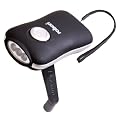 Rolson 61702 3 Led Windup Torch Black