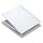 Adams Continuous Computer Paper, 1 Part, Removable 0.5 Inch Margins, 20 Pound Stock, 9.5 x 11 Inches, 2700 Sheets, White (5509)
