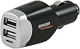 AmazonBasics 4.0 Amp Dual USB Car Charger for Apple and Android Devices (High Output)
