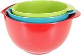 Trudeau Melamine Mixing Bowls, Set of 3