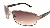 Lacoste - Lacoste LA12417 Brown Lens Bronze Frame Sunglasses