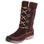 Timberland Women's Fauna Lace Boot,Dark Brown,8 M