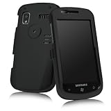 BoxWave Samsung Focus SGH-i917 Armor Case - The Metal Case, Heavy Duty Protective Case (Jet Black)