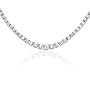 6 ct. Graduated Diamond Tennis Necklace in 14K White Gold