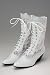Western Wedding Boot Leather and Lace