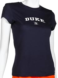 Soffe Duke University Junior's Short Sleeve Tissue Tee