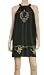 SILK DOUPIONI HALTER SHIFT DRESS