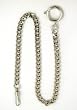 Desperado Chrome Pocket Watch Chain with Spring Ring