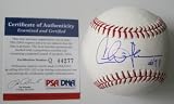 CHARLIE SHEEN Signed MLB Auto Baseball PSA MAJOR LEAGUE RICKY VAUGHN Autograph