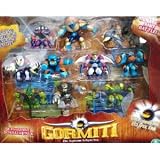 Gormiti Exclusive Starter Set- 10 Mini Characters & Playing Cards