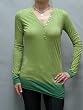 DA NANG LONG SLEEVE HENLEY IN LILY
