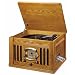 CROSLEY CORP. CR-67-OA Antique Style Phonograph with Radio and Cassette (Oak Case)