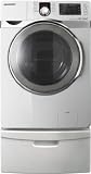 Samsung : WF419AAW 4.3 cu. ft. Front Load Washer - White Chrome