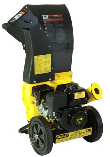 Stanley 6.5 HP 208cc Chipper Shredder with 2.25 in. Diameter Feeder
