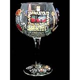Casino Magic Slots Design Hand Painted Grande Goblet