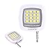 Kasonic® Smartphone Flash Fill-light Portable 16 LED Light,night Using Selfie Enhancing Flash Light, Easily Have Naturel Flash Let You to Take More Better Photo for Apple Iphone,ipad,android Windows Phone (16LED-WHITE)