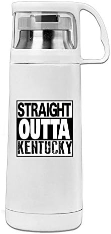 Straight Outta Kentucky Stainless Steel Transparent Cover With Lid Cup Vacuum Mug