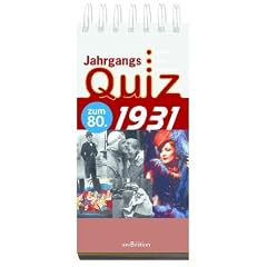 Jahrgangsquiz 1931