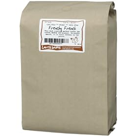 Larry's Beans Fair Trade Organic Coffee, Frenchy French, Whole Bean, 5-Pound Bag