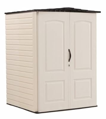 NEW Rubbermaid 5L20 Durable 106 Cu.Ft. Double-Walled Vertical Storage Shed