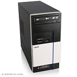 MIFcom Mini-PC A-M1031 (AMD Athlon 64 X2 5000+, 4GB RAM, ATI Xpress 1250 HDMI Grafik, 500GB SATA2, 22x DVD+-RW Lightscribe, GLAN, Cardreader, ASUS Mini-Design-Gehaeuse)