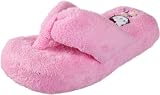 Hello Kitty Juniors Superplush Slipper Flop, Pink, Medium (7-8)
