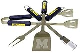 NCAA Michigan Wolverines 4 Pc. BBQ Set
